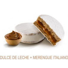 Alfajor Merengue y Dulce de Leche